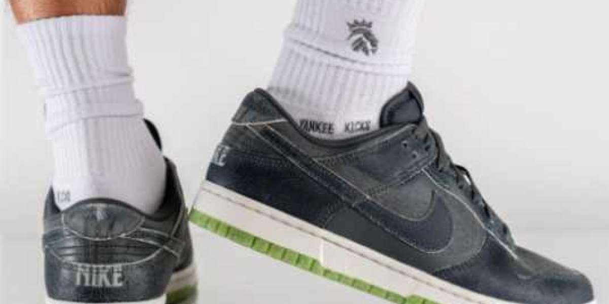 Nike Dunk Low Iron Grey Scream Green: Embrace the Bold