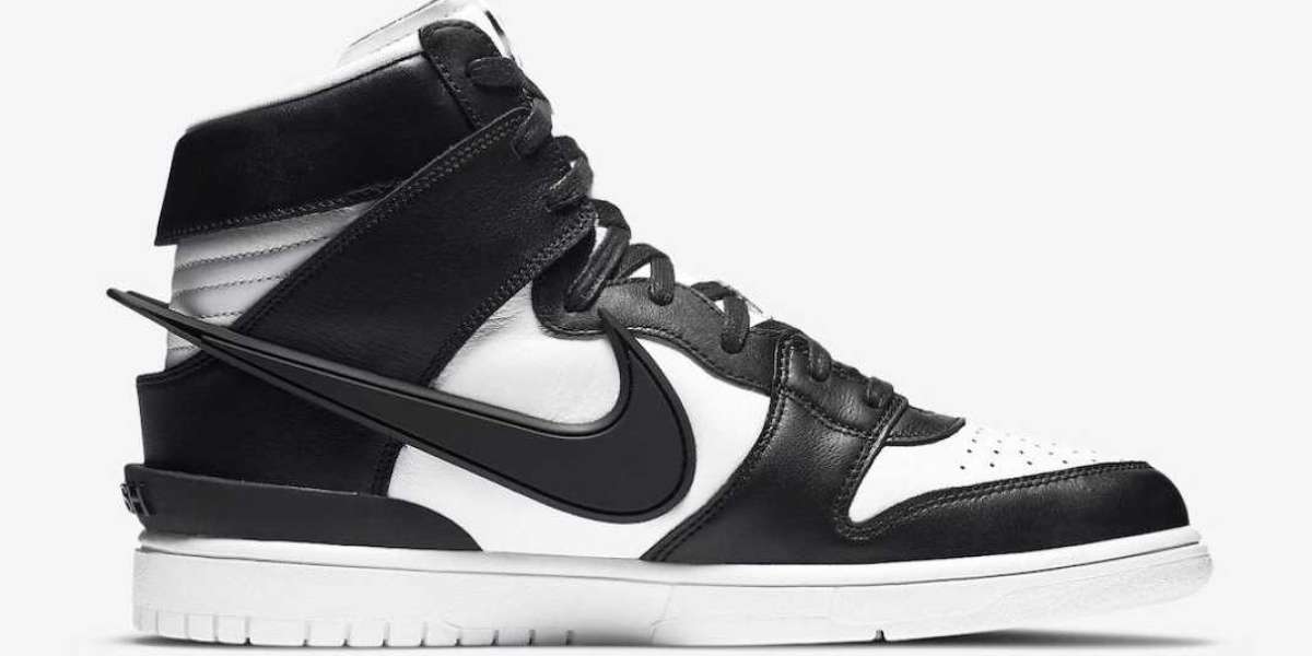 Adorned in Black and White: The Ambush x Nike Dunk High