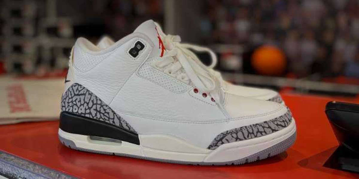 Jordan 3 Retro White Cement: Festive Twist!